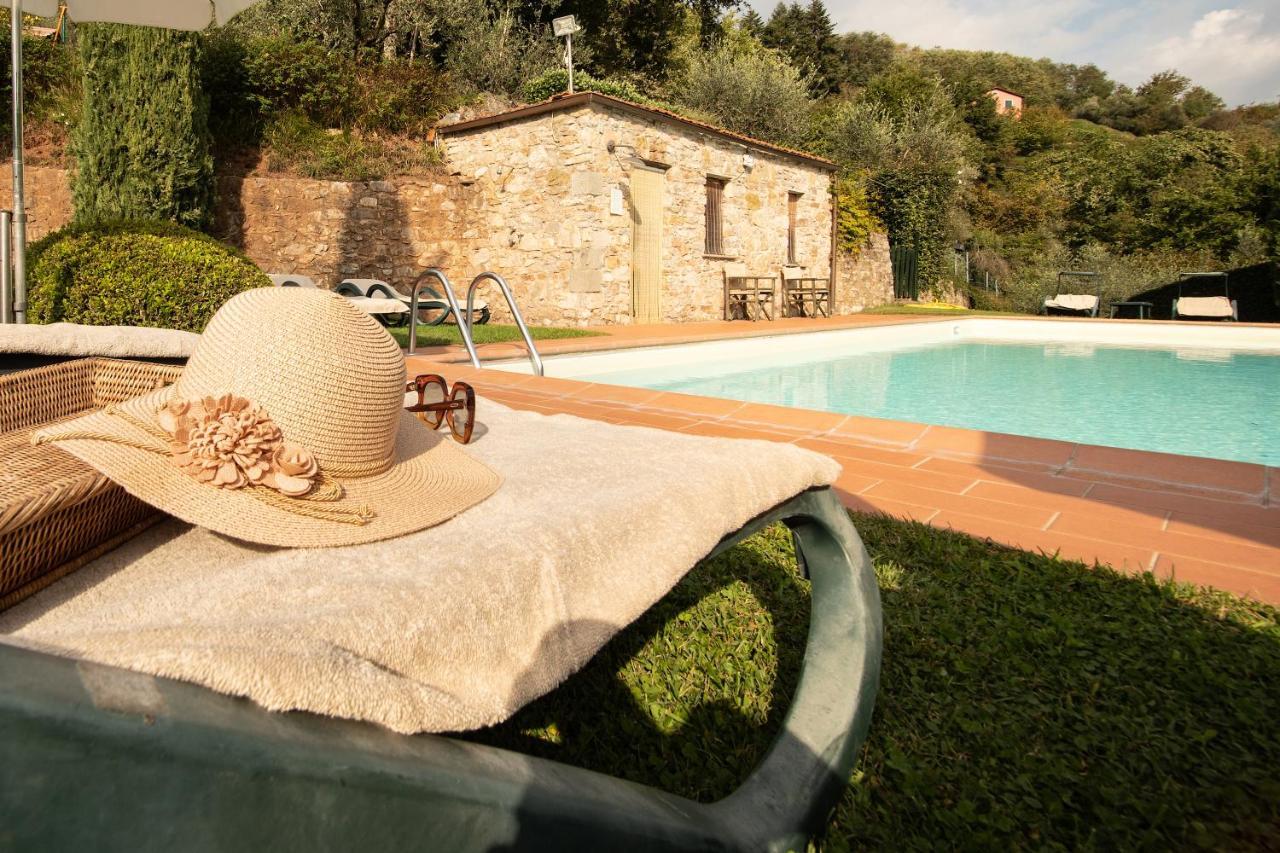 Casetta Di Butia, Ginestra Apartment With Swimming Pool Borgo a Mozzano Dış mekan fotoğraf
