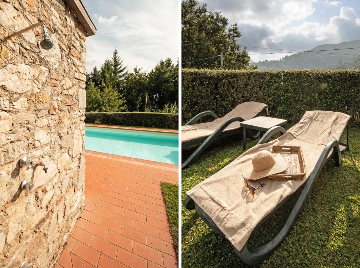 Casetta Di Butia, Ginestra Apartment With Swimming Pool Borgo a Mozzano Dış mekan fotoğraf